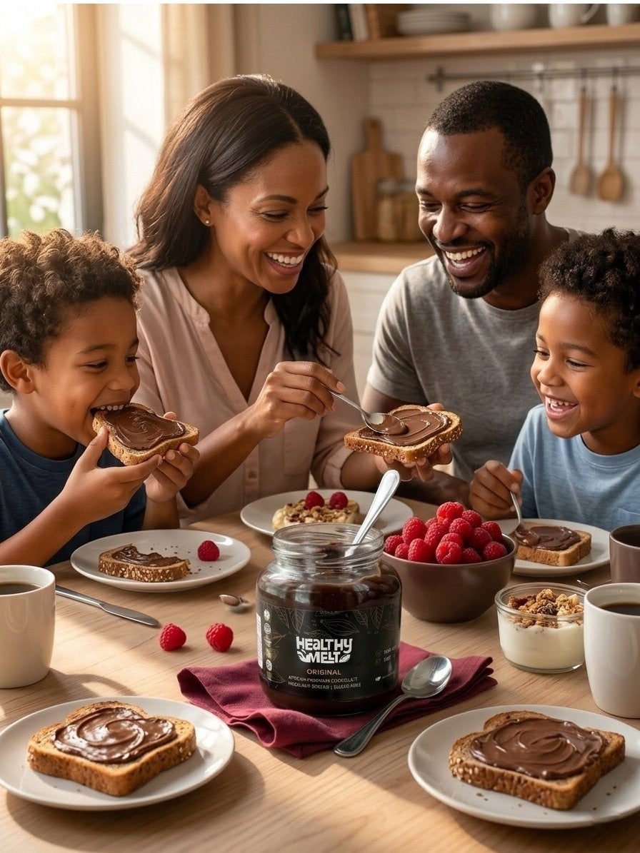 Healthy Melt Original Chocolate Hazelnut Spread 375g | Sugar Free