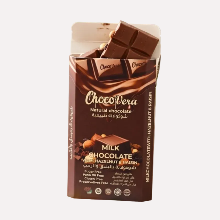 CHOCOVERA - بالبندق والزبيب